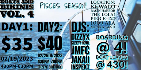 OBC X THE VIBES HI PRESENTS: BOATS AND BIKINIS VOL. 4