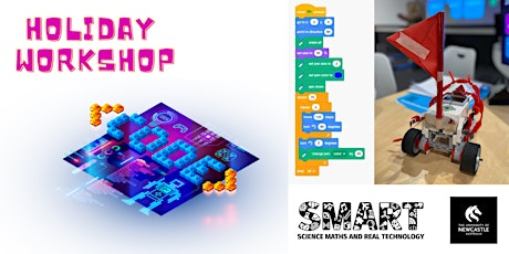 Primaire afbeelding van SMART School Holiday Workshop: Coding + Robotics