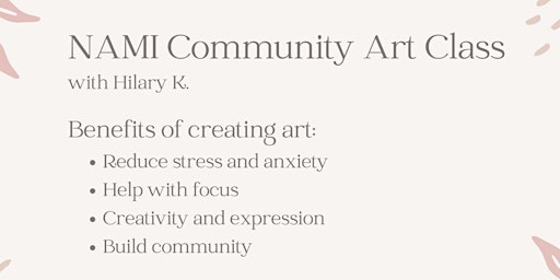 Imagen principal de NAMI SF Community Art Class