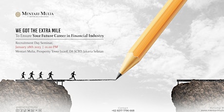 We Got The Extra Mile To Ensure Your Future Career in Financial Industry