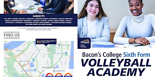 Bacon's College  Sixth Form Volleyball Academy Trials