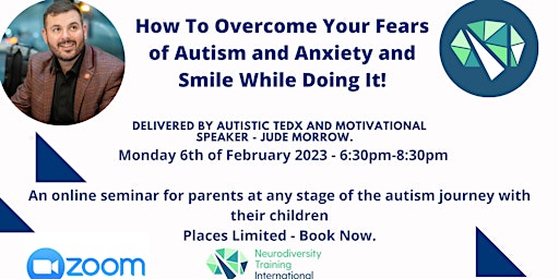 How to overcome your fears of autism and anxiety and smile while doing it!