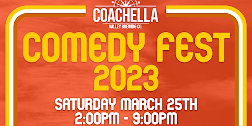 Coachella Valley Brewing Co Comedy Fest