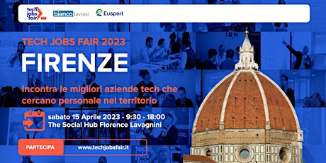 TECH JOBS fair Firenze 2023