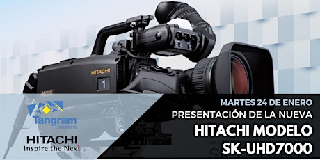 Presentación de la última novedad de Hitachi: SK-UHD7000 FULL 4K ULTRA, ENG primary image