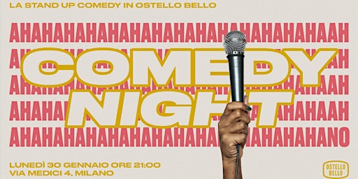 Comedy Night! • Andrea Saleri e Tiberio Cosmin • Ostello Bello Milano Duomo