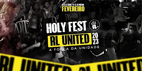 Imagem principal do evento HOLY FEST 2023 - A FORÇA DA UNIDADE
