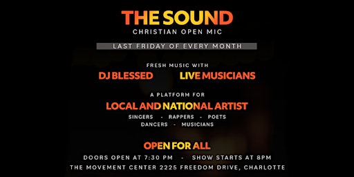 The Sound Christian Open Mic primary image