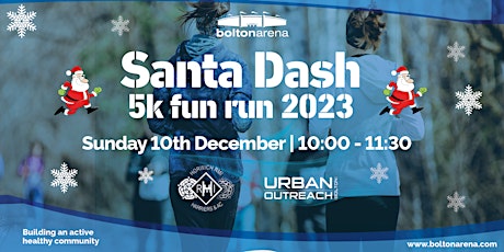 Bolton Arena Santa Dash 5K fun run -2023