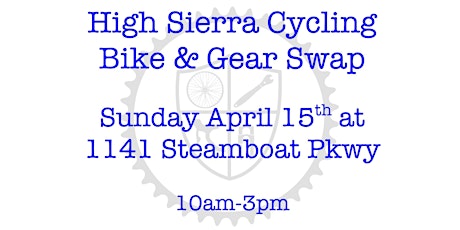 High Sierra Cycling Bike & Gear Swap - Spring 2018 primary image
