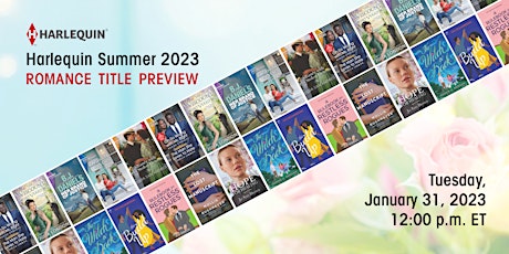 Harlequin Summer 2023  Romance Title Preview