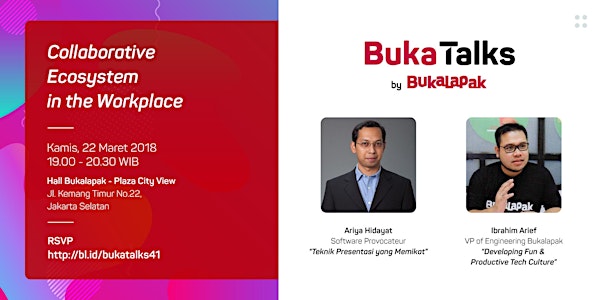 BukaTalks: Collaborative Ecosystem in the Workplace