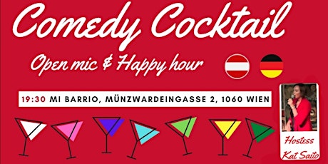 Comedy Cocktail- Open Mic Deutsch