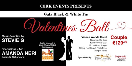 Valentines Ball - Gala Black & White Tie 2023