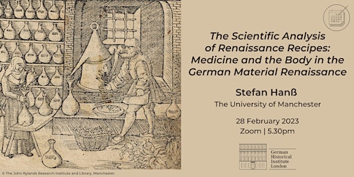 Lecture: Stefan Hanß (The University of Manchester), ONLINE - date TBC