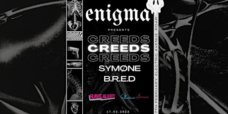 ENIGMA PRESENTS : CREEDS, SYMØNE & B.R.E.D