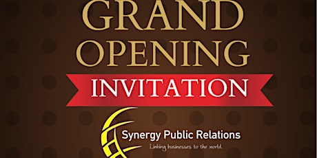 Grand Opening Synergy Public Relations