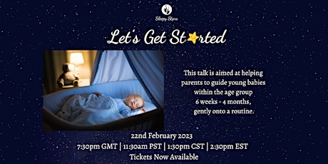 Sleepy Stars Let's Get Started Webinar - Baby Sleep Help