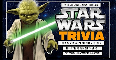 Star Wars Movie Themed Trivia at Percent Tap House