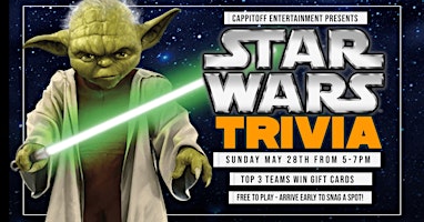 Star Wars Movie Themed Trivia at Percent Tap House primary image