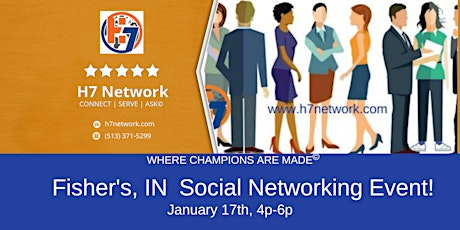 Imagen principal de H7 Network: Fishers Business Networking Social!