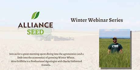 Winter Webinar Series presented by Alliance Seed - W. Wheat Agronomics & $$ primary image