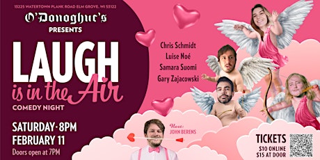 Laugh is in the Air: A No-mantic Comedy Night at O'Donoghues!