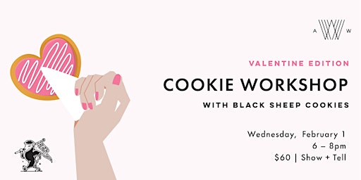 Black Sheep Cookies Workshop - Valentine Edition
