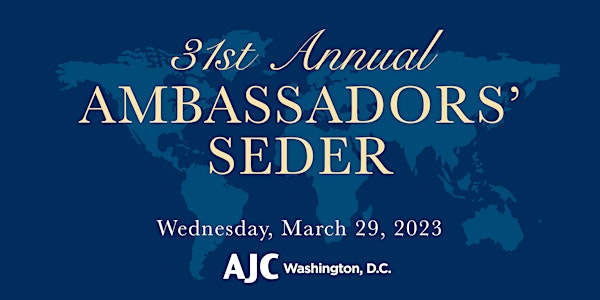 AJC Washington 31st Annual Ambassadors' Seder
