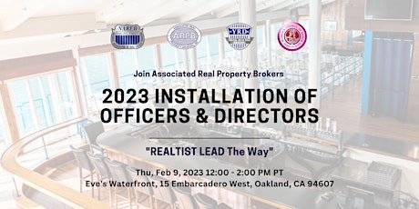 ARPB 2023 Installation of Officers & Directors
