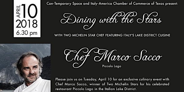 Dining w/the Stars, Two Michelin Star Chef featuring Italy's Lake District...