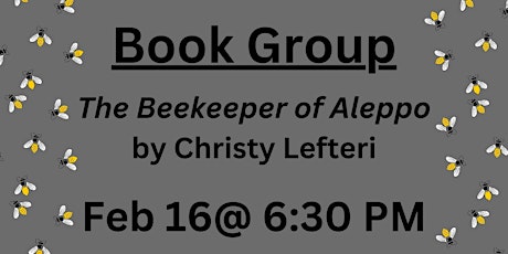 Book Group: The Beekeeper of Aleppo by Christy Lefteri