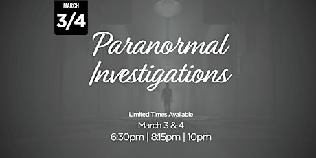 KAM Presents a Paranormal Tour