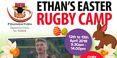 Ethans Easter Camp INCLUDING Bullmans Breakfast & Ethan's Extra time for Children aged 5 - 11 yrs primary image