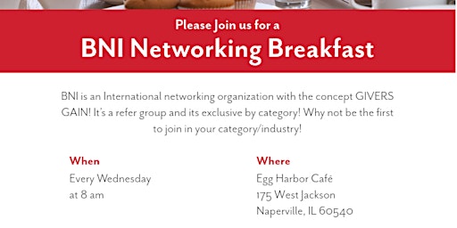 Naperville BNI Chapter One primary image