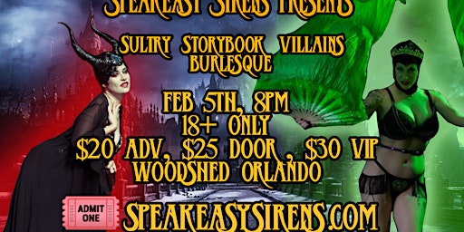 Sultry Storybook Burlesque