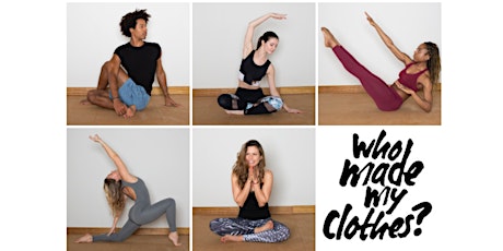 Who made my Activewear? Yoga, Pilates, Barre, Meditation, Panel and pop-up  primary image