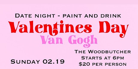 Valentine’s Day paint and drink!