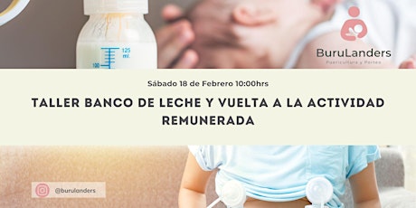 Imagen principal de Taller Banco de Leche y Vuelta a la Actividad Remunerada