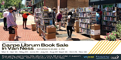 Carpe Librum Book Sale in Van Ness