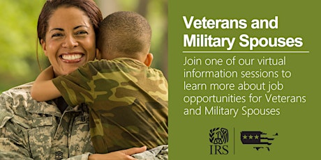 IRS Virtual Info Session - Opportunities for Veterans and Military Spouses