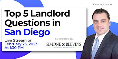 Top  5 Landlord Questions in San Diego