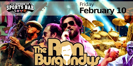 The Ron Burgundy's at 115 Bourbon Street - FRONT STAGE