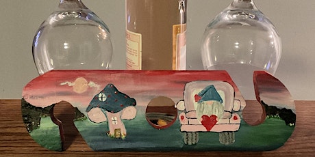 Gnome Village -Bottle Caddy Paint & Sip at Eagle CreekGolf Club and Grill