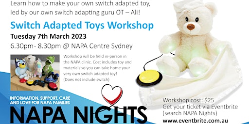NAPA Nights - Switch Adapted Toy Workshop