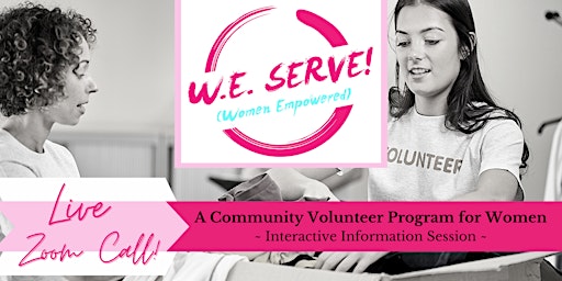 'W.E. SERVE!' Community Volunteer Program