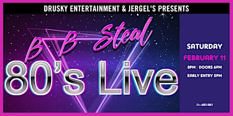 BB Steal - 80s Live