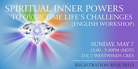 Spiritual Inner Powers to overcome Life's challenges (English Workshop)