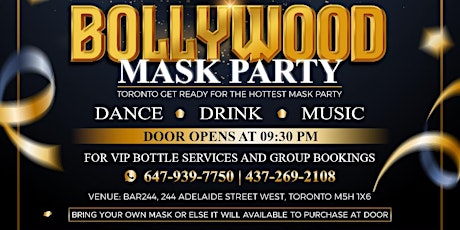BOLLYWOOD MASK PARTY