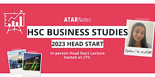 Year 12 HSC Business Studies 2023 Head Start Lecture primary image